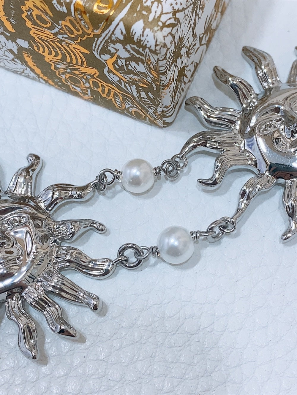 Dior Toile de Jouy Soleil Chain Belt 206367