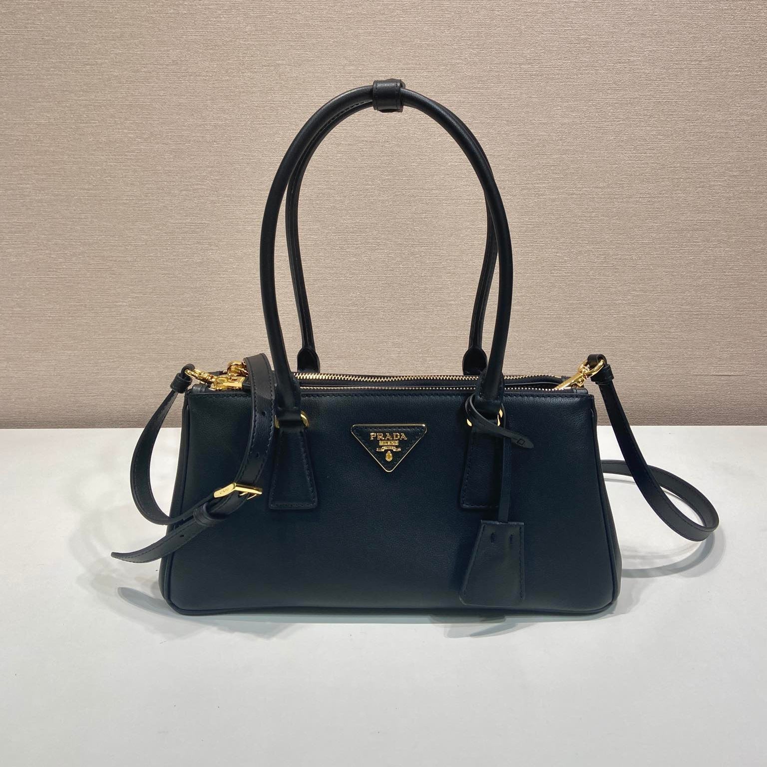 PRA New killer bag black calfskin 340495