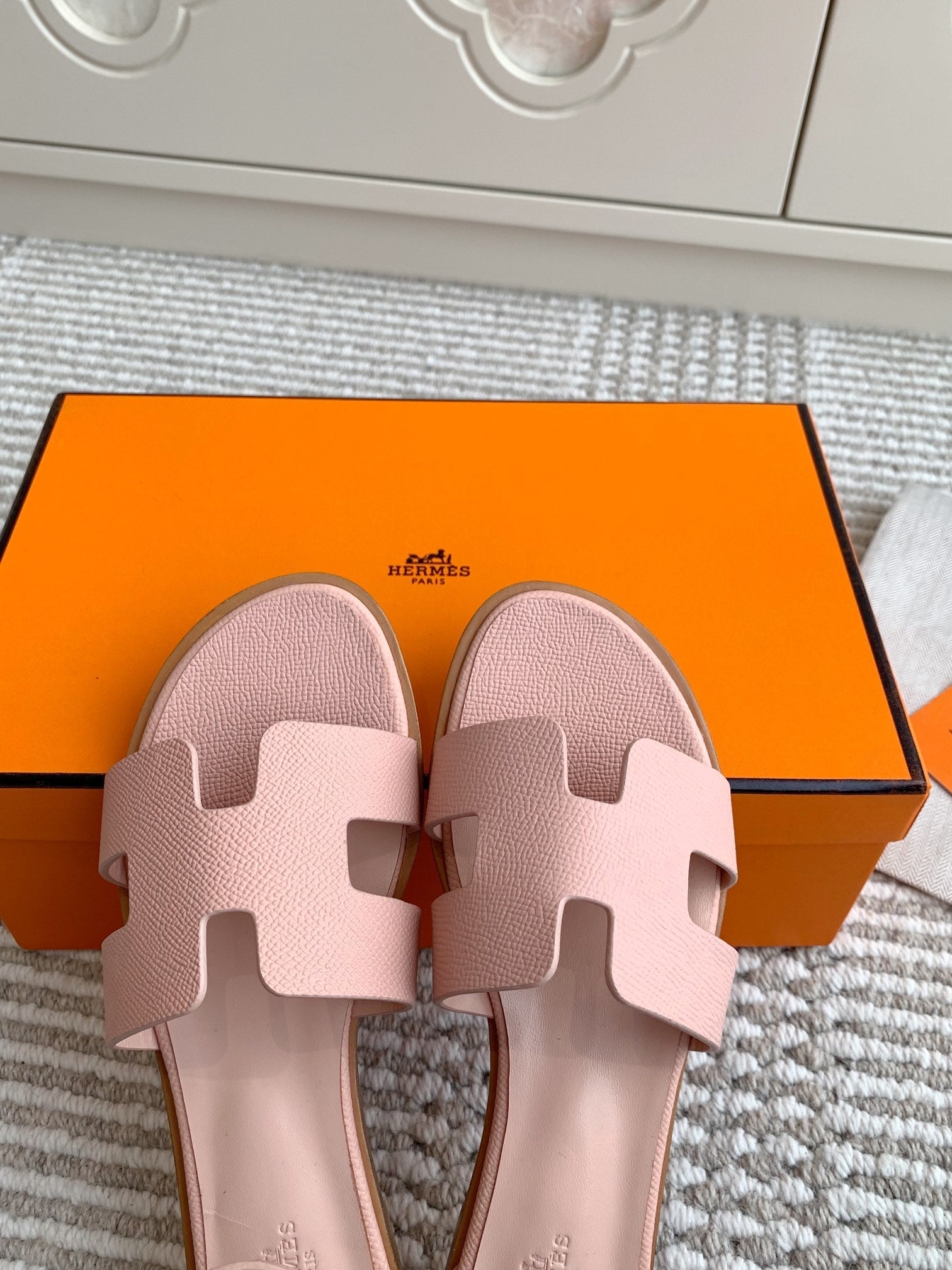 HM Santorini Sandal Pink Cowhide 291383