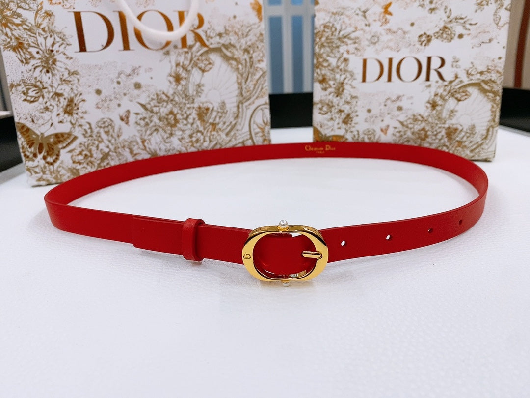 Dior Chic Belt 20mm Cowhide 186895