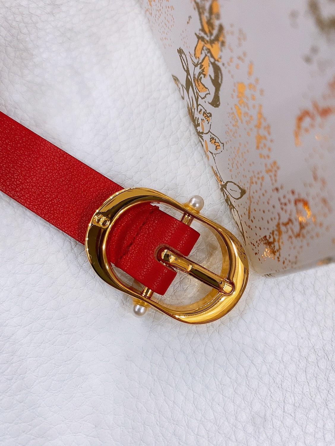 Dior Chic Belt 20mm Cowhide 186895
