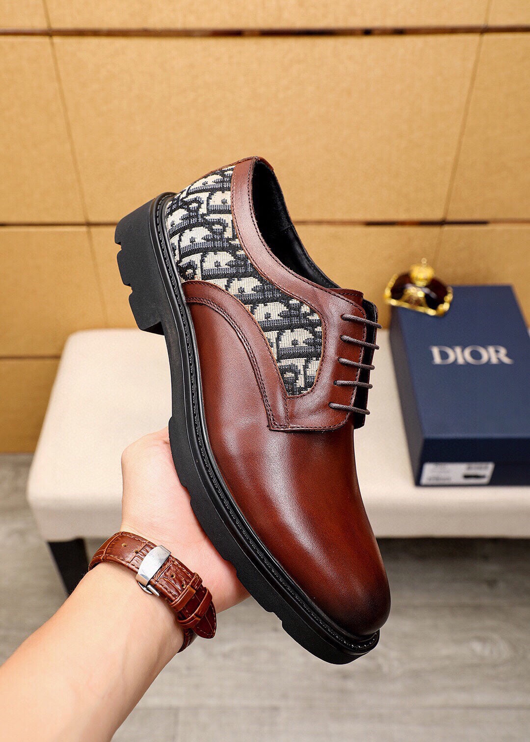 CD Explorer Derby Shoe Brown Calfskin 638917