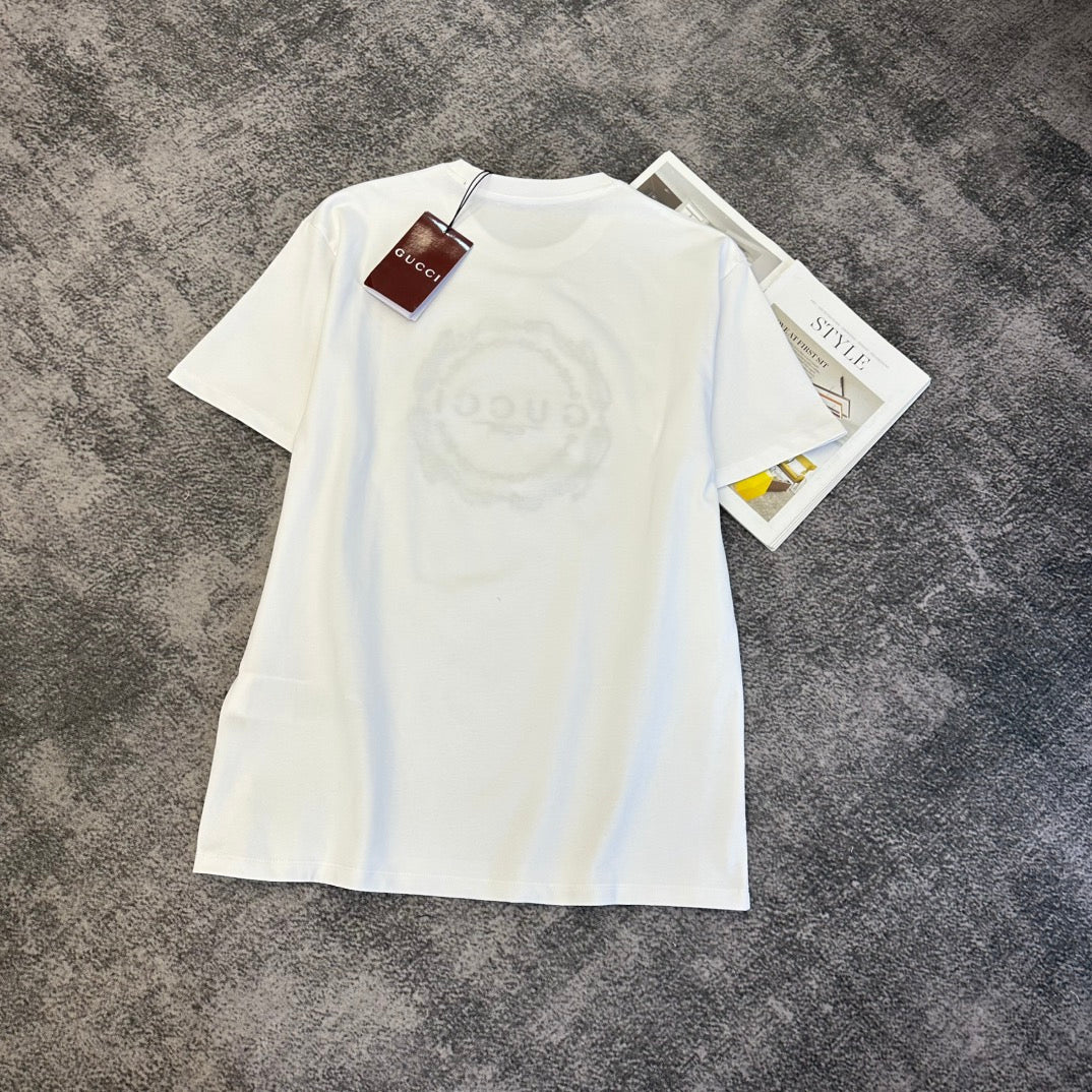 Gucci 2026 T-shirt White Cotton 359279