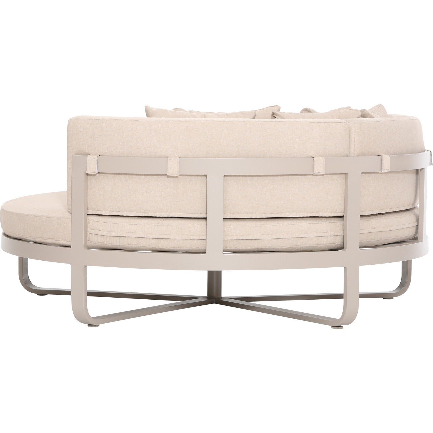 DekoLiving COP30503 Meliazzo Round Outdoor Daybed & Table