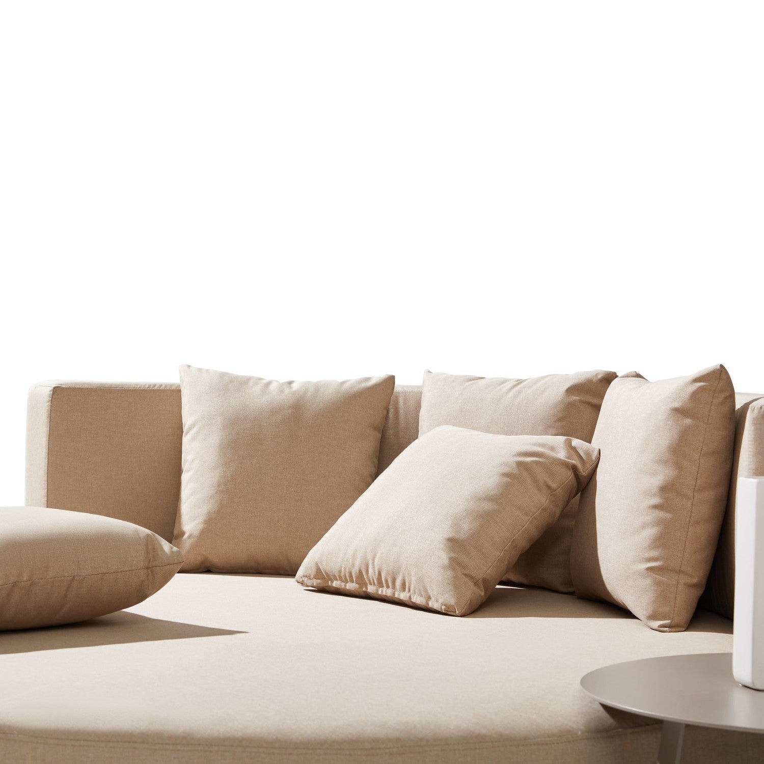 DekoLiving COP30503 Meliazzo Round Outdoor Daybed & Table