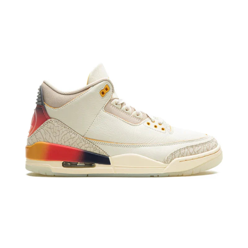 Nike Air Jordan 3 x J Balvin Cream Cowhide Suede