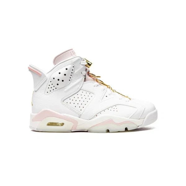 Nike Air Jordan 6 Retro White Pastel Pink Cowhide