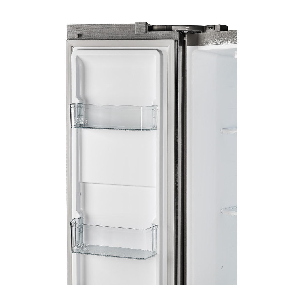 Forno FFRBI1805-33SB 33″ Salerno Refrigerator FORNO ALTA QUALITA Freestanding Side-by-side 15.6 cu.ft White Interior