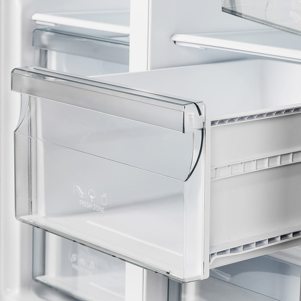 Forno FFRBI1805-33SB 33″ Salerno Refrigerator FORNO ALTA QUALITA Freestanding Side-by-side 15.6 cu.ft White Interior