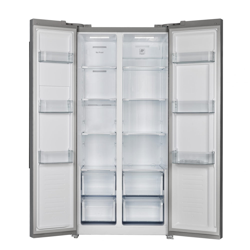 Forno FFRBI1805-33SB 33″ Salerno Refrigerator FORNO ALTA QUALITA Freestanding Side-by-side 15.6 cu.ft White Interior