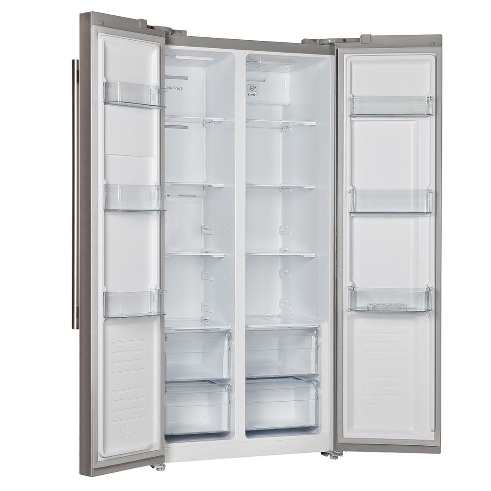 Forno FFRBI1805-33SB 33″ Salerno Refrigerator FORNO ALTA QUALITA Freestanding Side-by-side 15.6 cu.ft White Interior