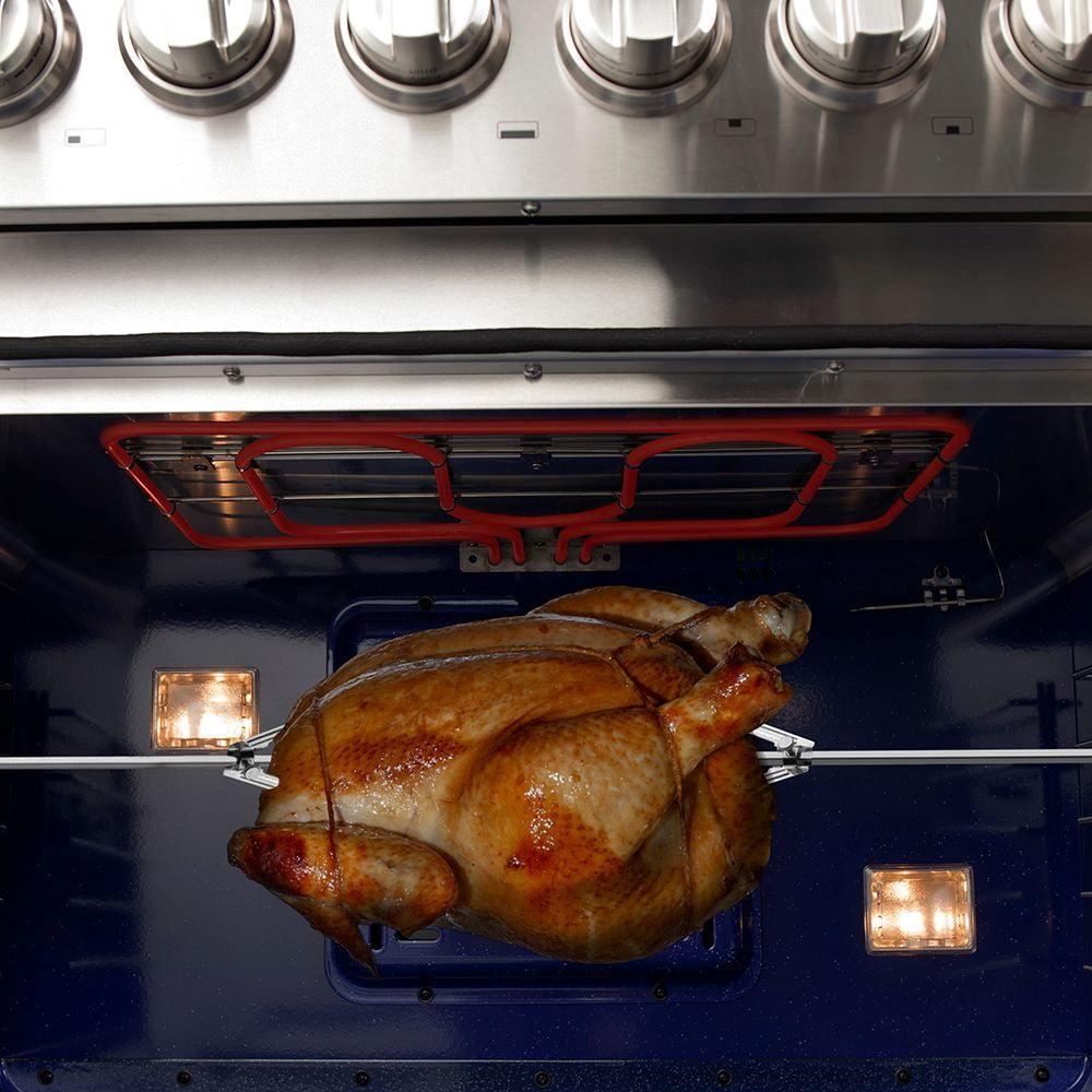 Forno FFSGS6187-36 36″ Capriasca Gas Range with Electric Oven