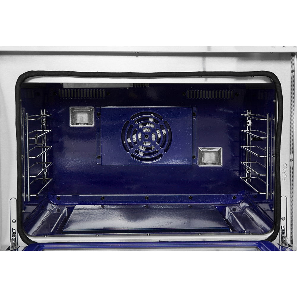 Forno FFSGS6260-48 48” Capriasca FORNO ALTA QUALITA Pro-Style Gas Range 8 Italian Burner 160,000 BTU All 304 Stainless Steel