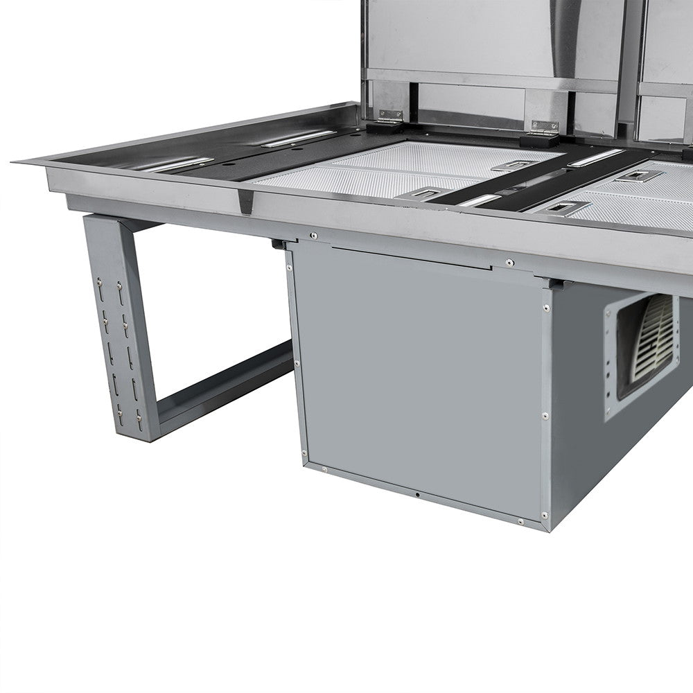 Forno FRHRE5312-44 44″ Arezzo Recessed Range Hood Stainless Steel 1200 CFM