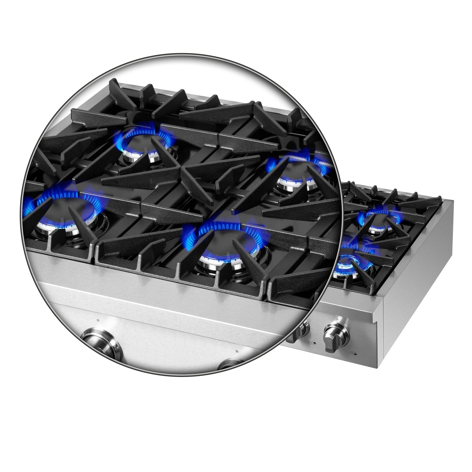 Forno FCTGS5737-36 Pro-Style 36″ Gas Rangetop