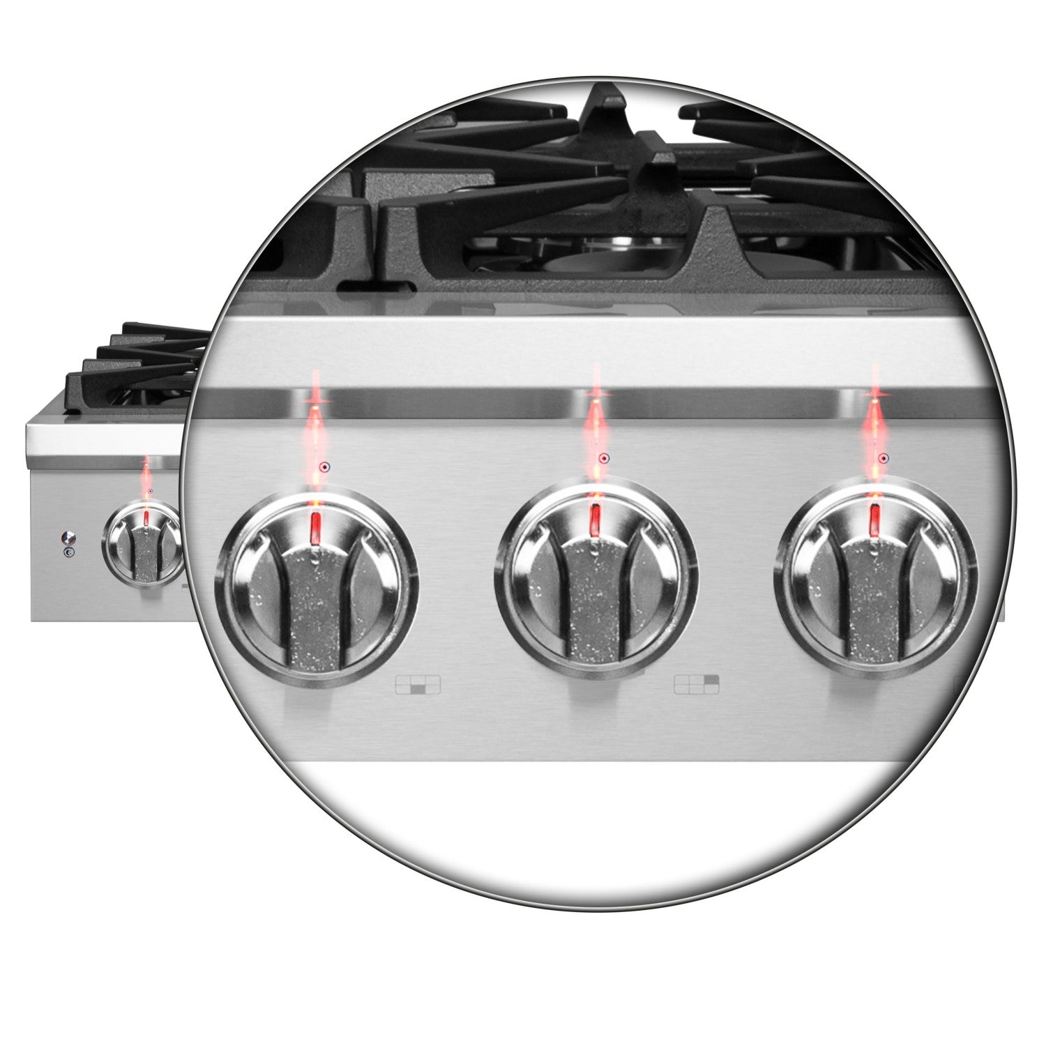 Forno FCTGS5751-36 Pro-Style 36″ Gas Rangetop