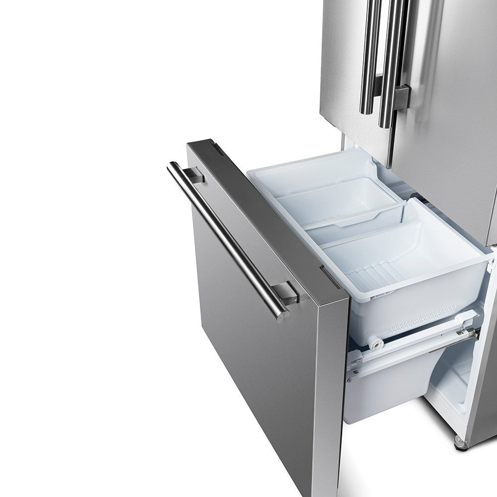 Forno FFFFD1974-31SB ALTA QUALITA 30" French Door Refrigerator