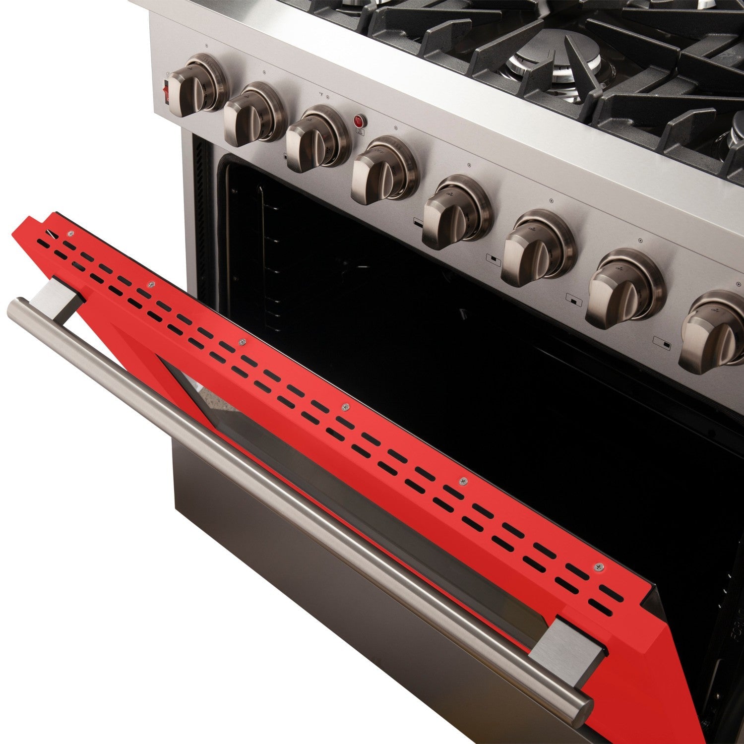 Forno FFSGS6156-36 36″ Galiano Gas Range with 240 Volt Electric Oven