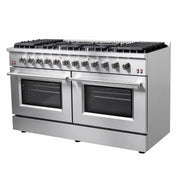 Forno FFSGS6244-60 60" Galiano Gas Range with 10 Sealed Burners