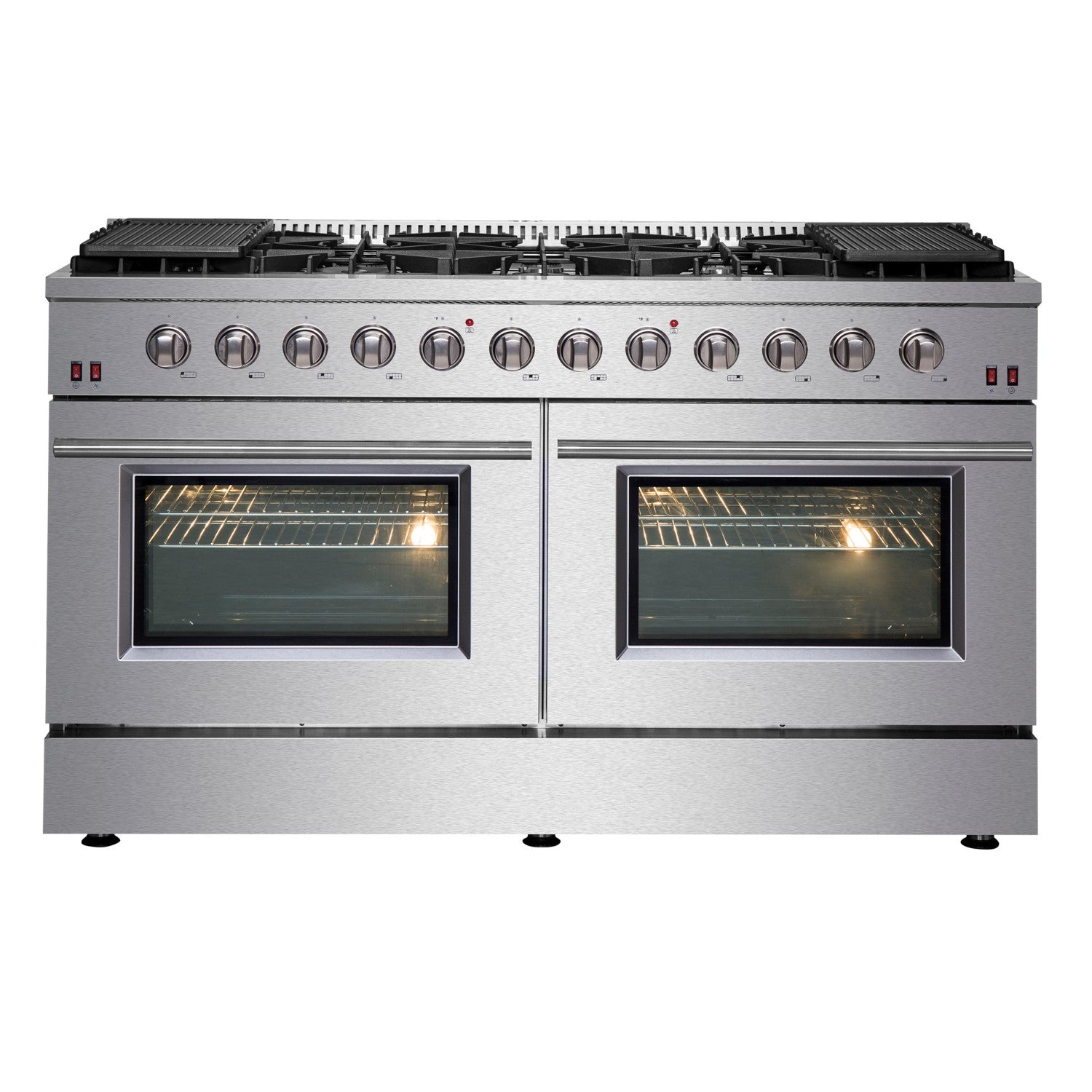 Forno FFSGS6244-60 60" Galiano Gas Range with 10 Sealed Burners
