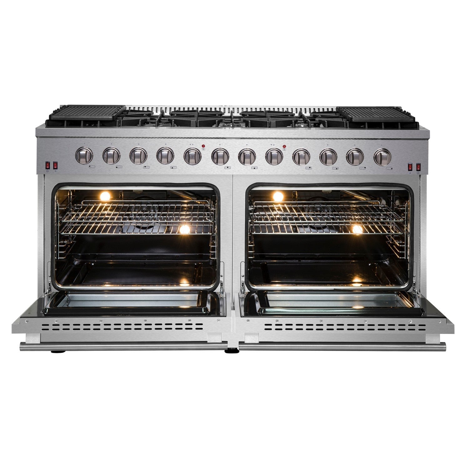 Forno FFSGS6244-60 60" Galiano Gas Range with 10 Sealed Burners
