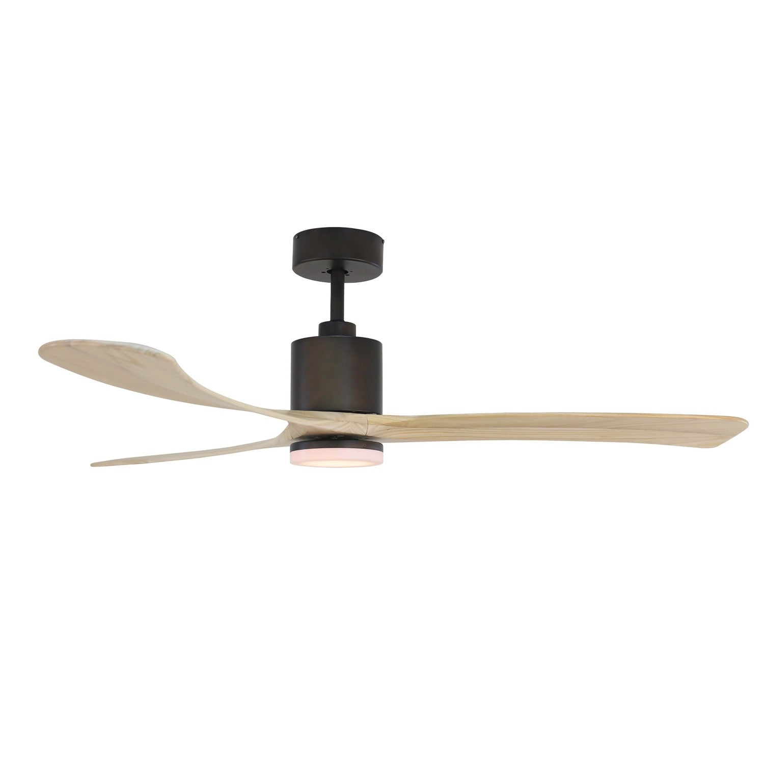 Forno Voce Curva 66" Wood Blade Voice Activated Smart Ceiling Fan