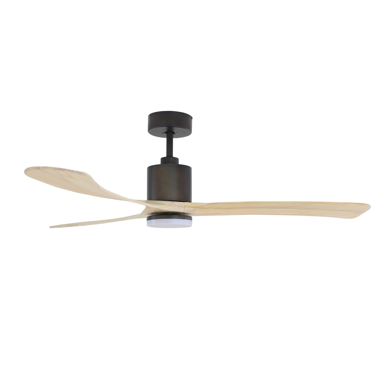 Forno Voce Curva 66" Wood Blade Voice Activated Smart Ceiling Fan
