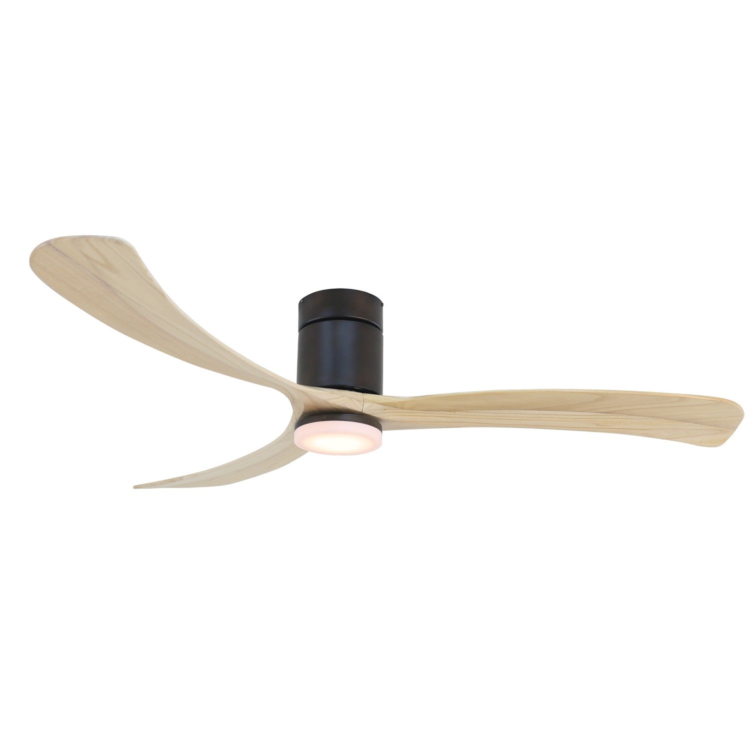 Forno Voce Curva 66" Wood Blade Voice Activated Smart Ceiling Fan