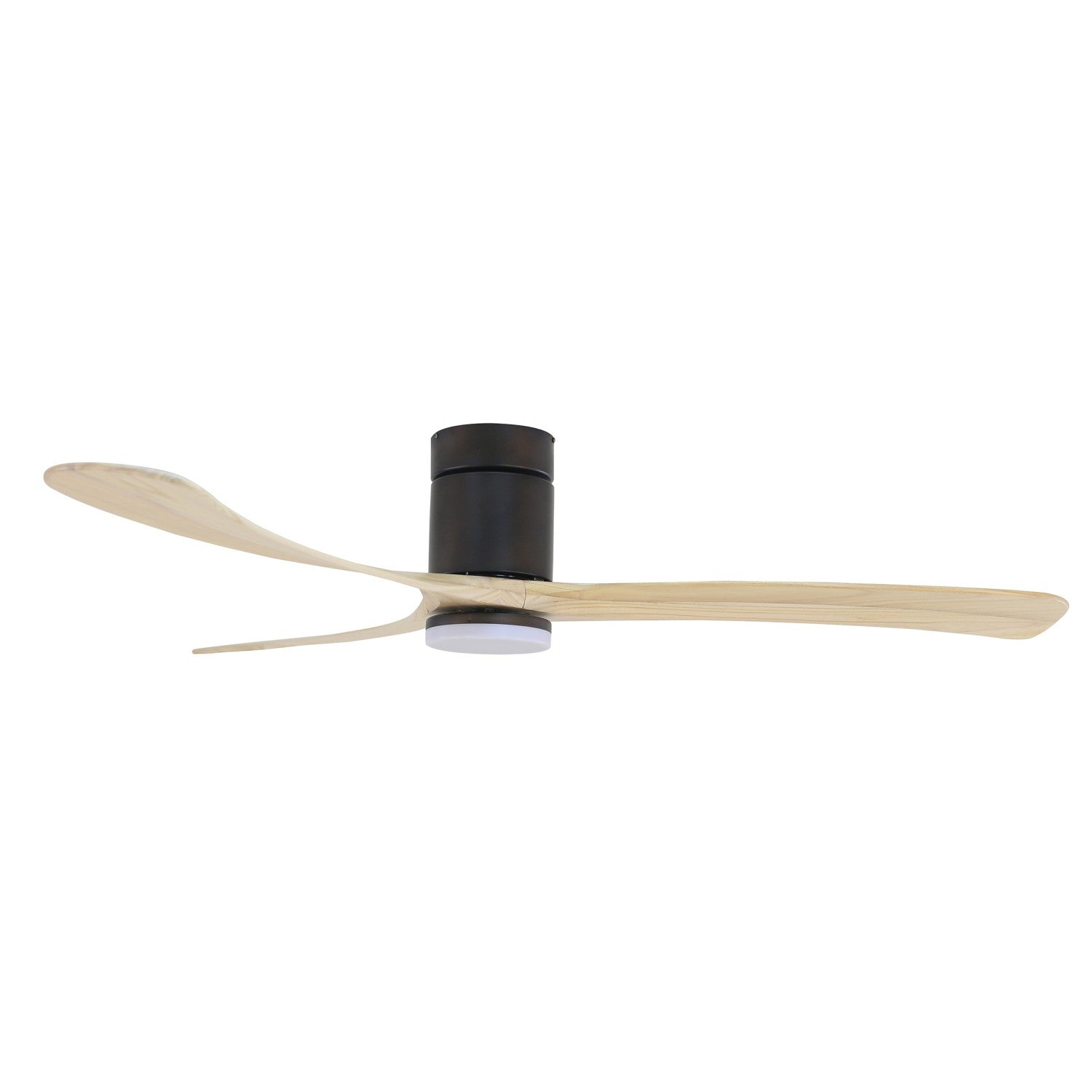 Forno Voce Curva 66" Wood Blade Voice Activated Smart Ceiling Fan