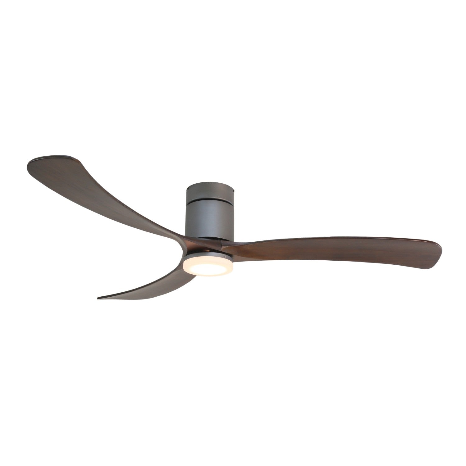 Forno Voce Curva 66" Wood Blade Voice Activated Smart Ceiling Fan