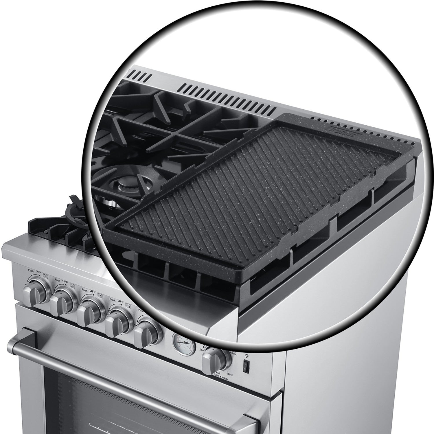 Forno FFSGS6276-30 Pro Style 30″ All Gas Range