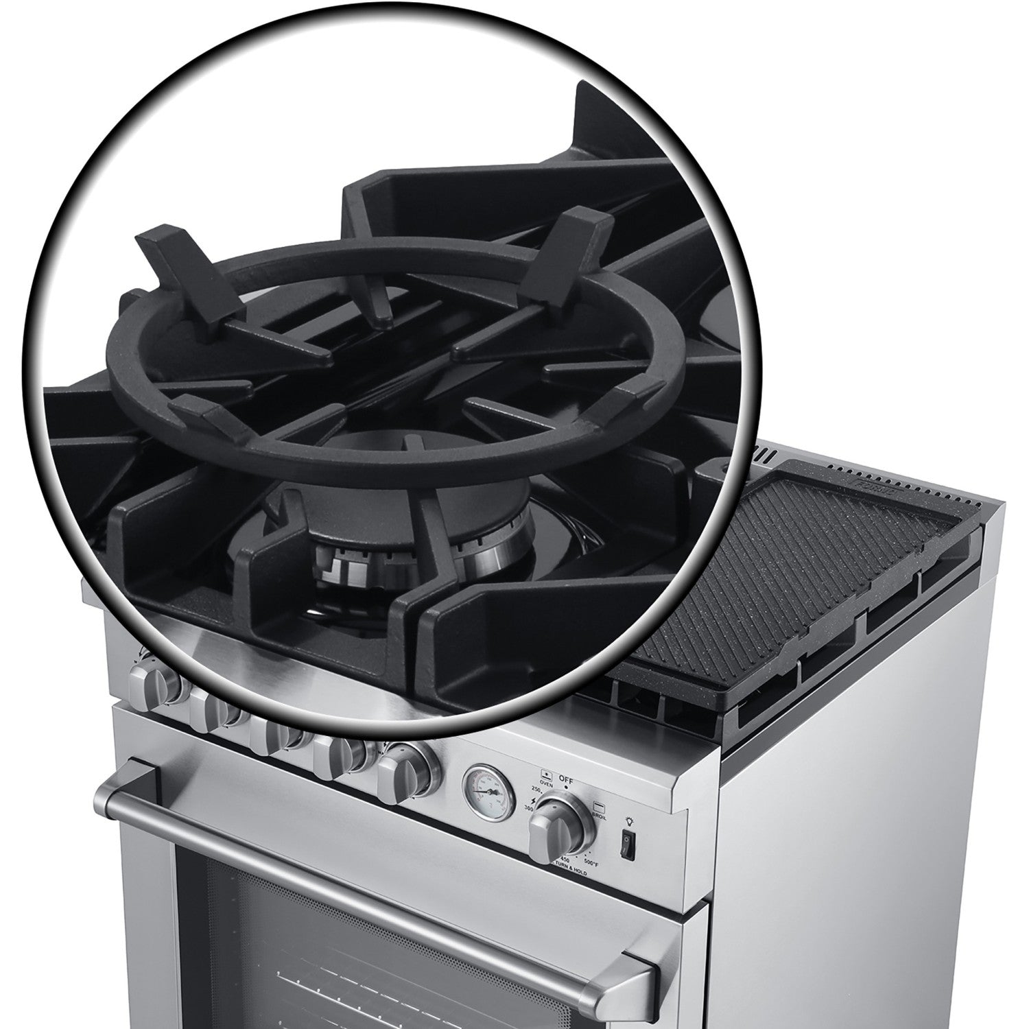 Forno FFSGS6276-30 Pro Style 30″ All Gas Range