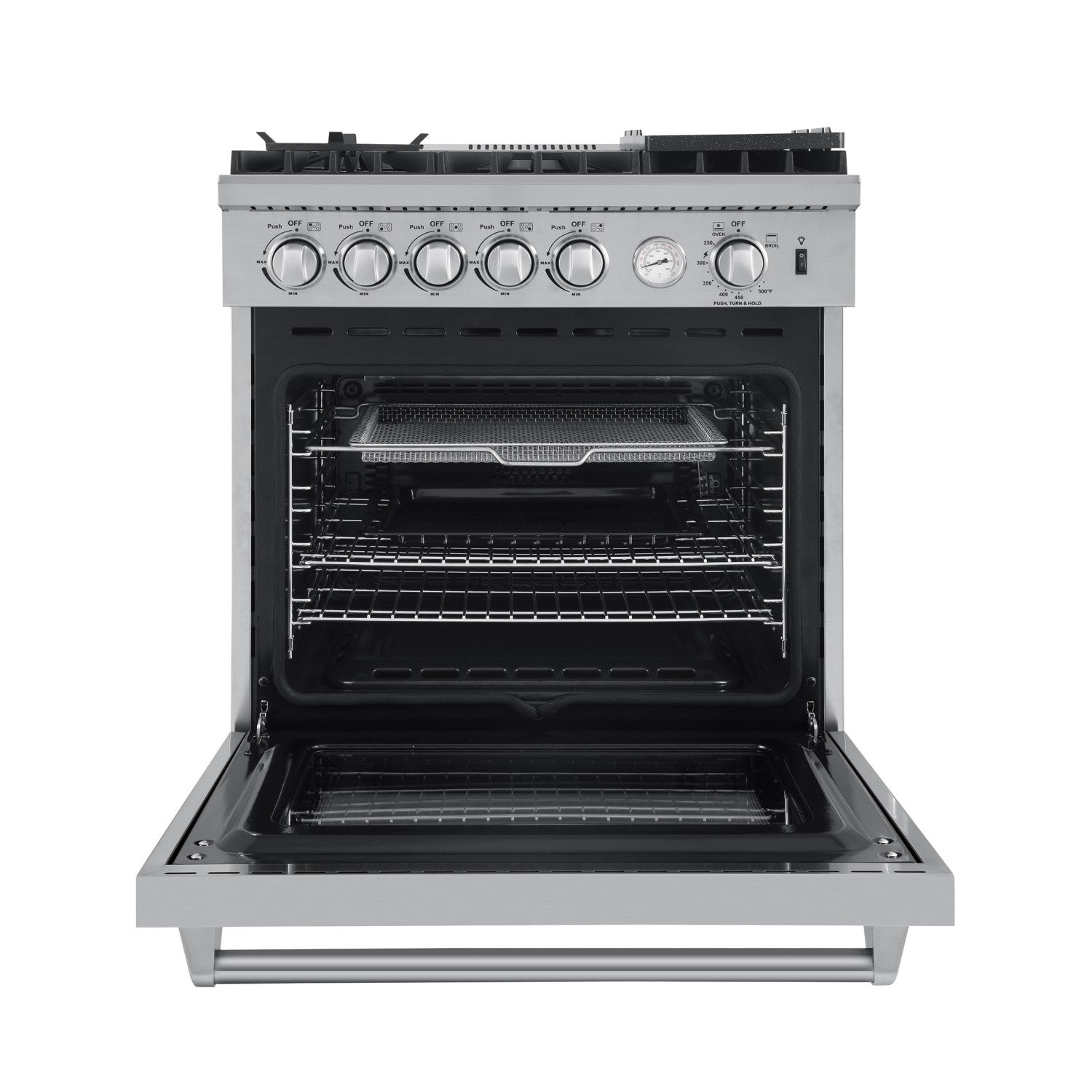 Forno FFSGS6276-30 Pro Style 30″ All Gas Range