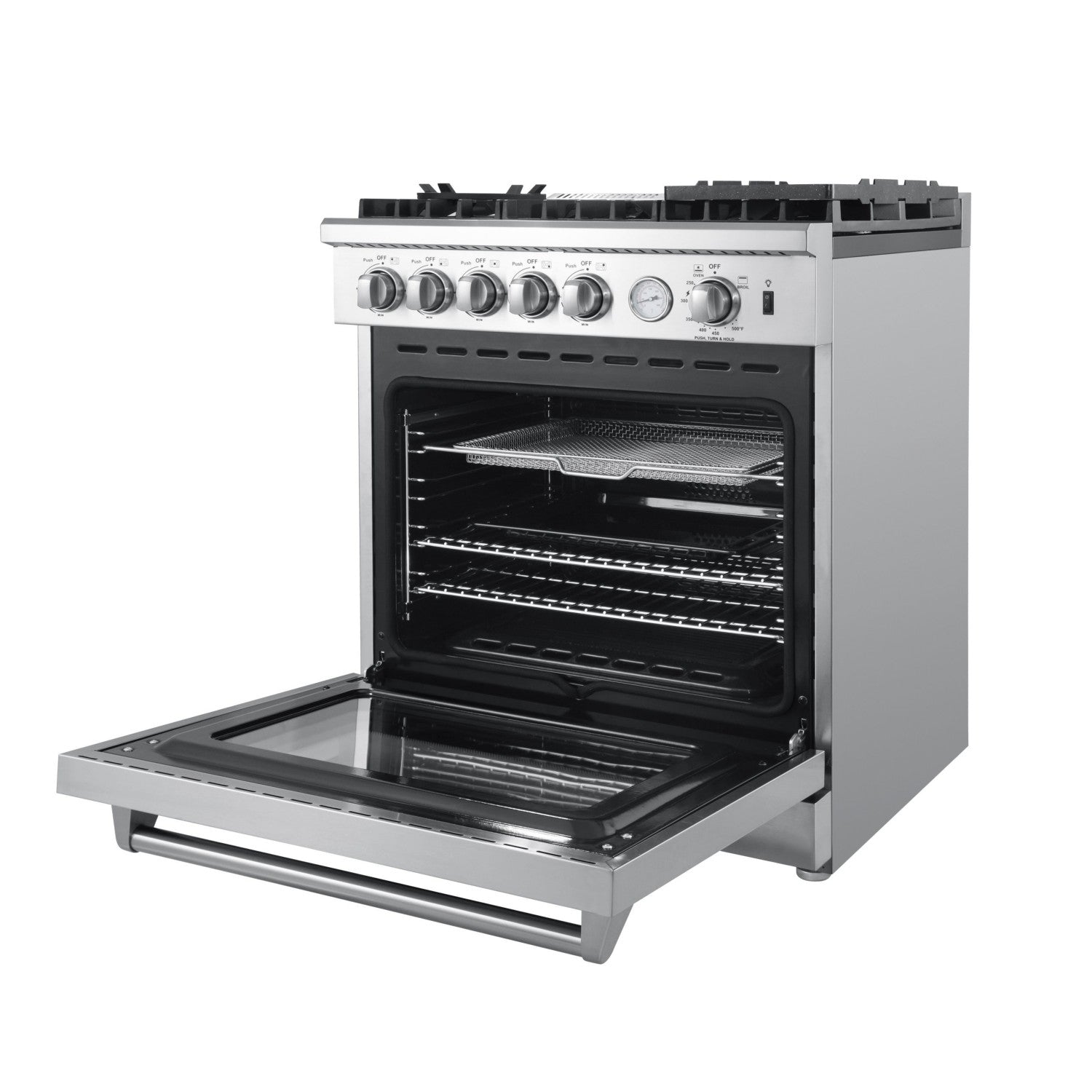 Forno FFSGS6276-30 Pro Style 30″ All Gas Range