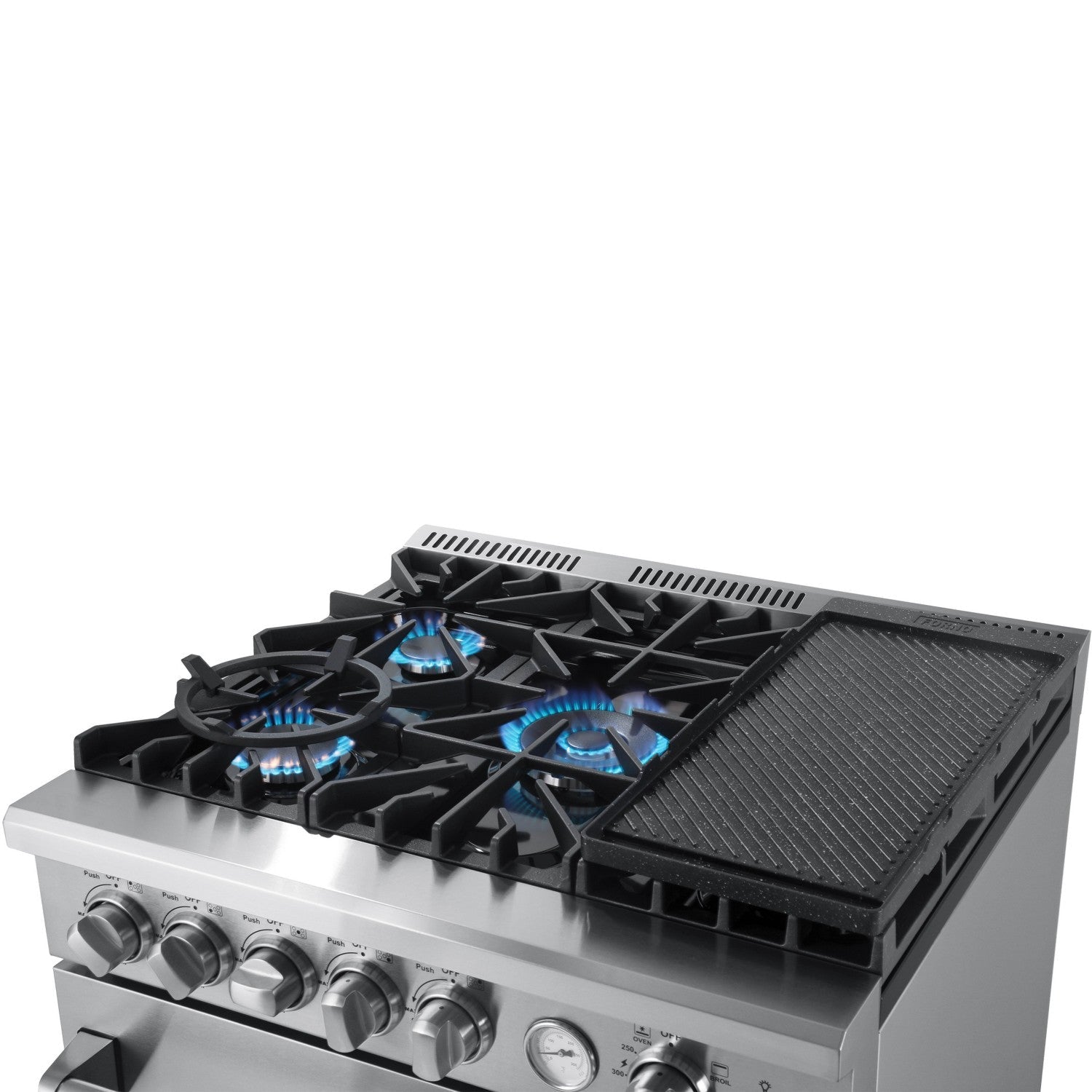 Forno FFSGS6276-30 Pro Style 30″ All Gas Range