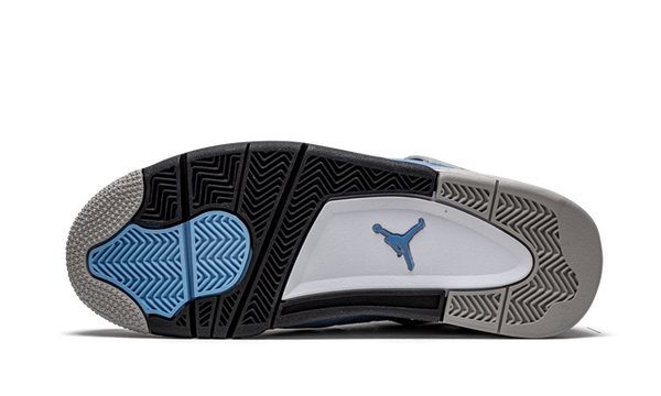 Nike Air Jordan 4 Blue Black Suede 04