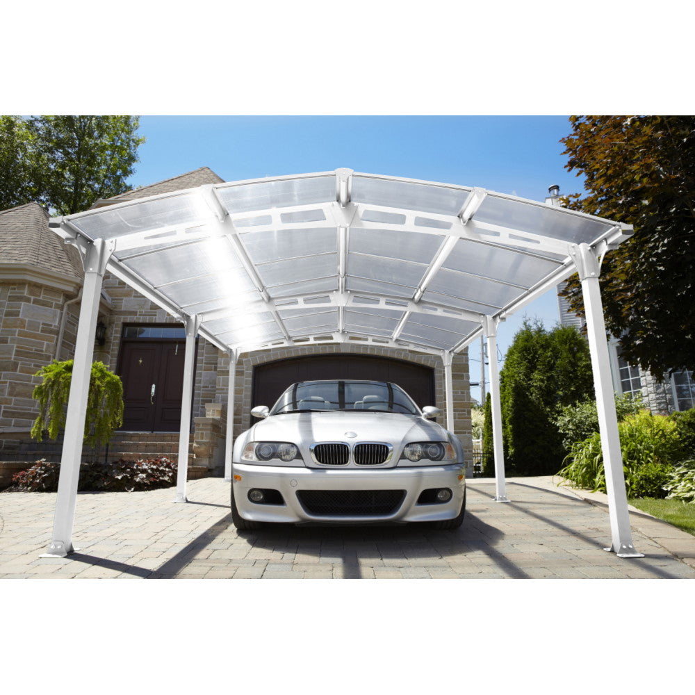 Gazebo Penguin Acay Carport with Gutter