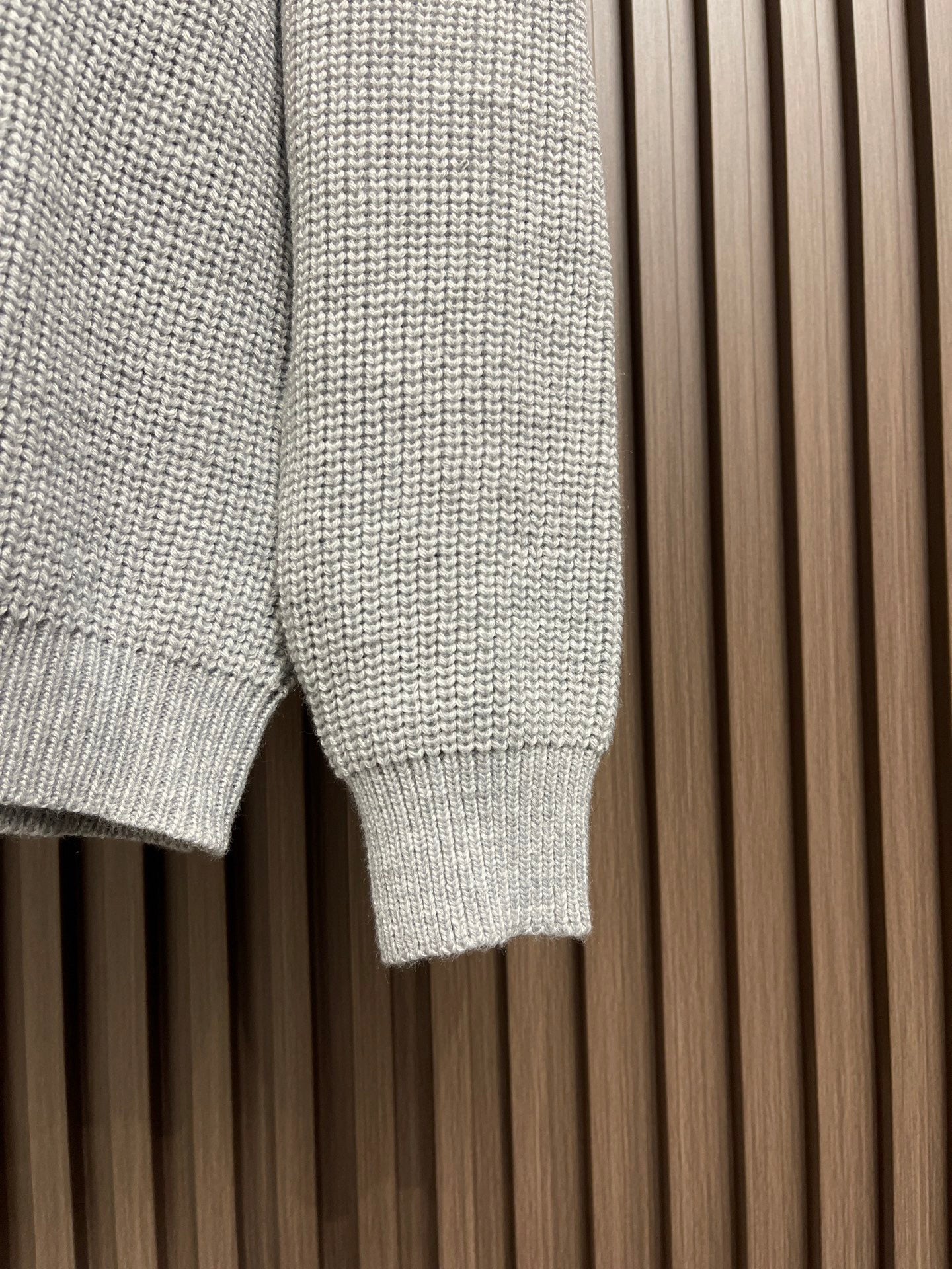 Celin Oversized Sweater In Ribbed Wool