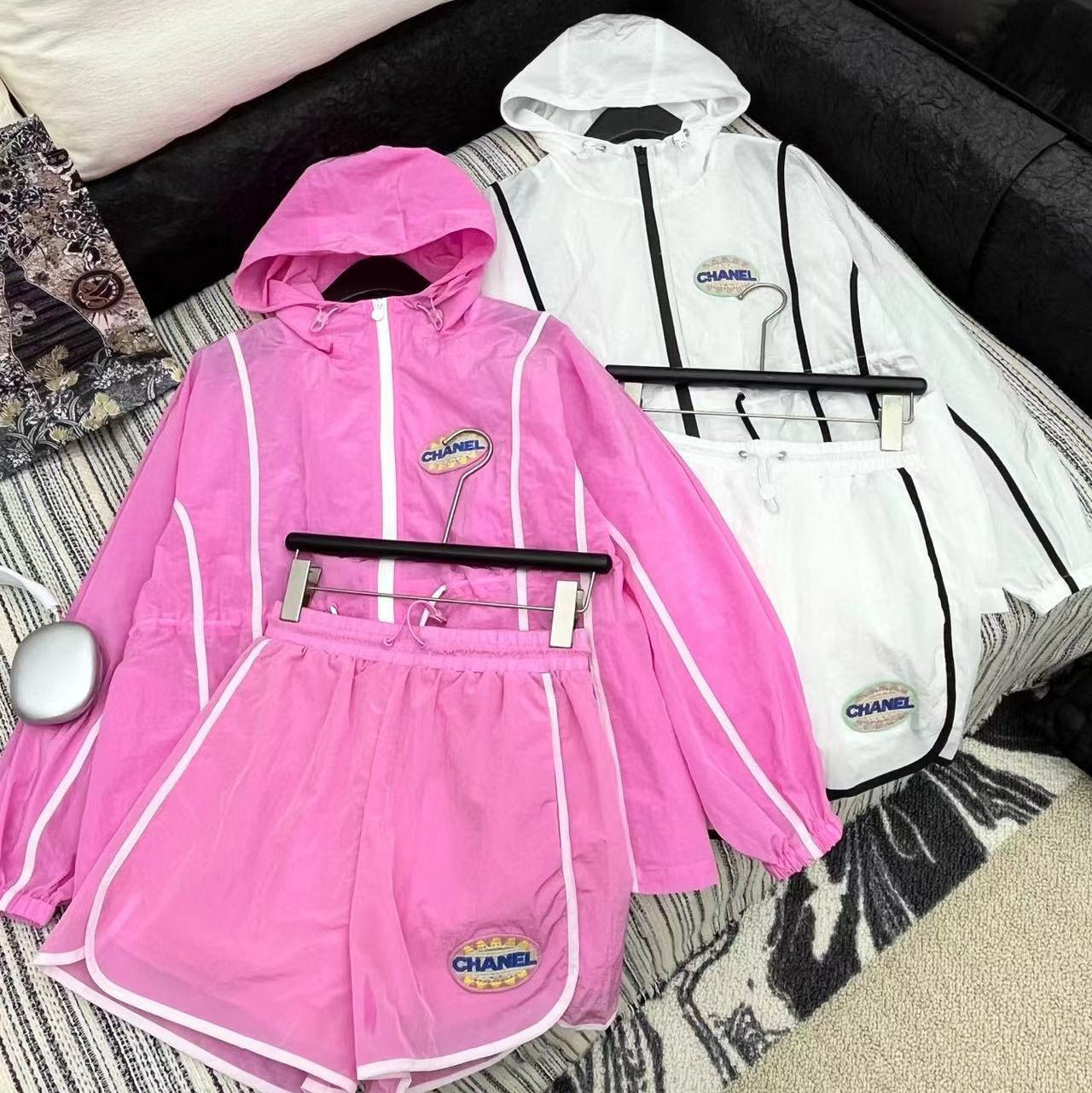 CC Set Jacket With Shorts Nilong