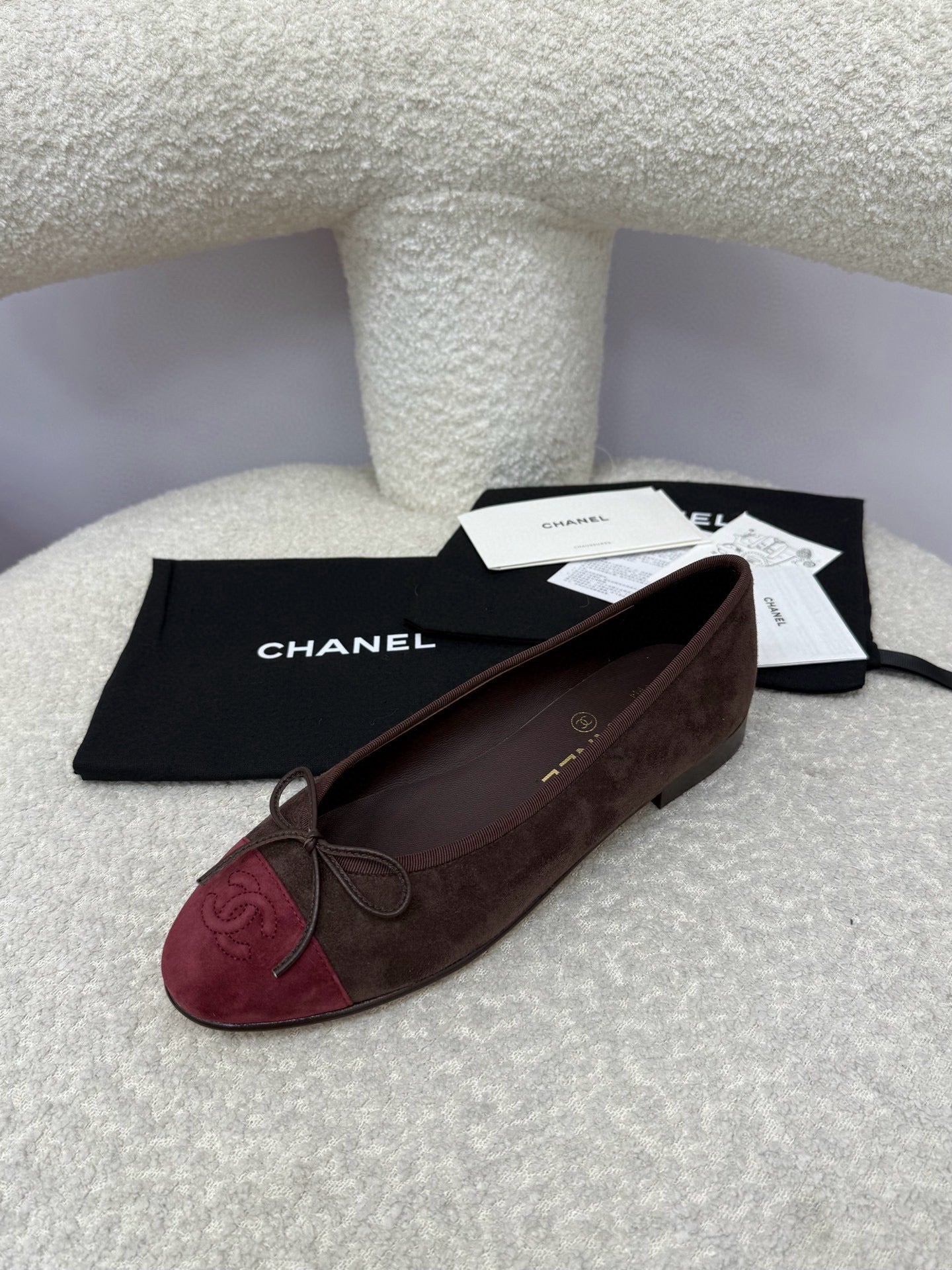 CC 25A Ballet Flat Suede