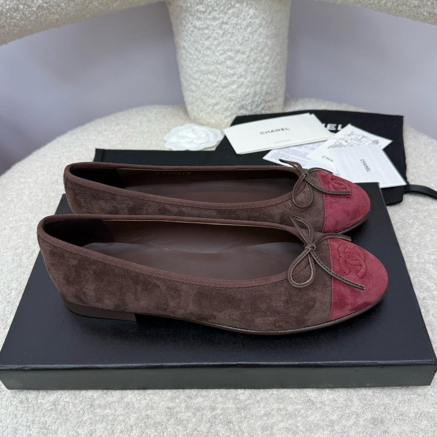 CC 25A Ballet Flat Suede
