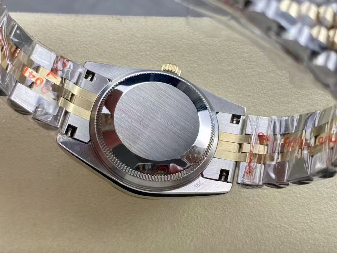 Rolex Datejust 2-Tone Jubilee Black Diamond Dial