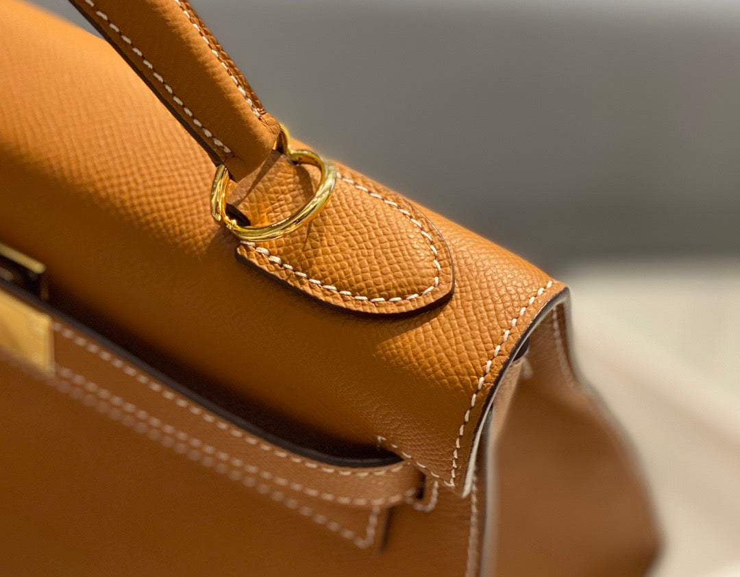 Hermes 2025 Kelly Brown Togo Leather with Gold Hardware