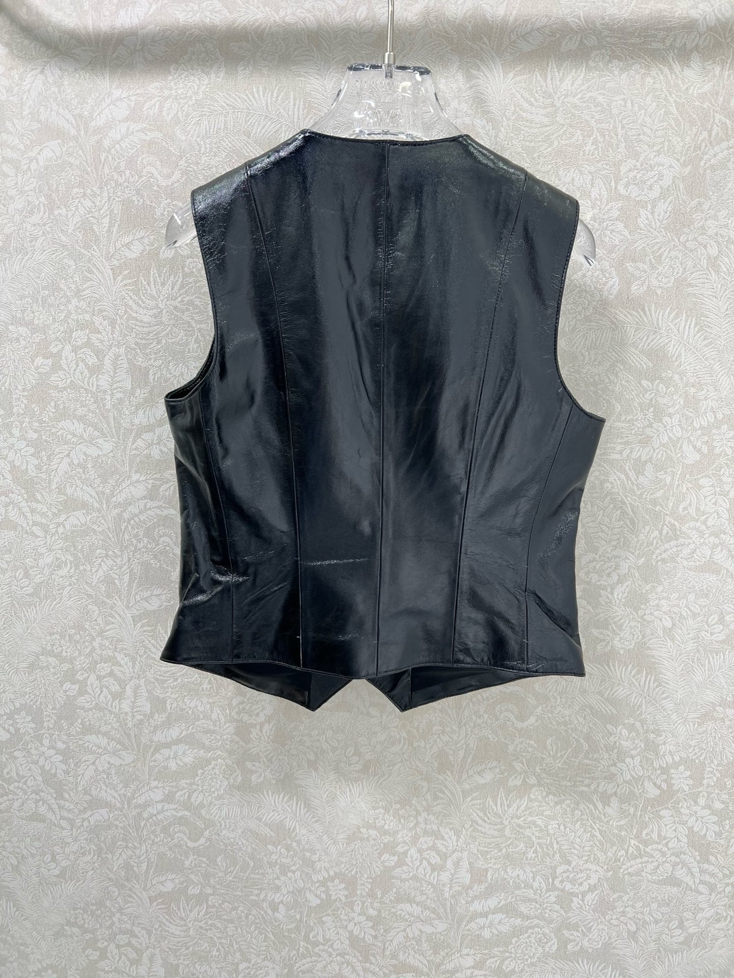 Chanel 2026 Vest Black Leather