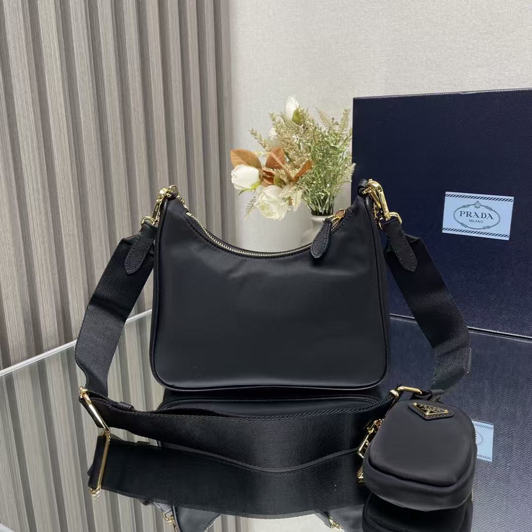 Prada Re-Edition 2005 Re-Nylon Black Bag