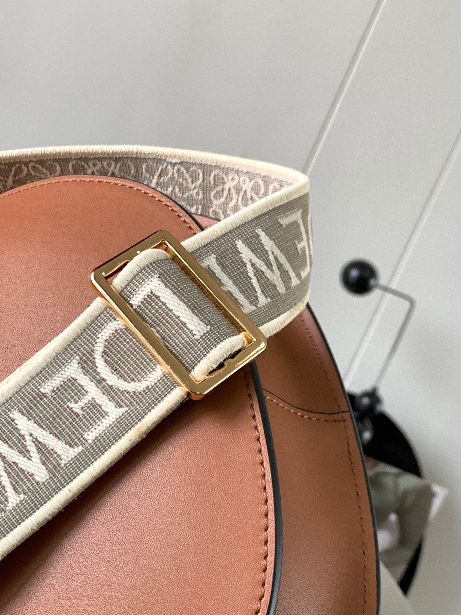 Loewe 2026 Gate Dual Bag 28cm Brown Calfskin