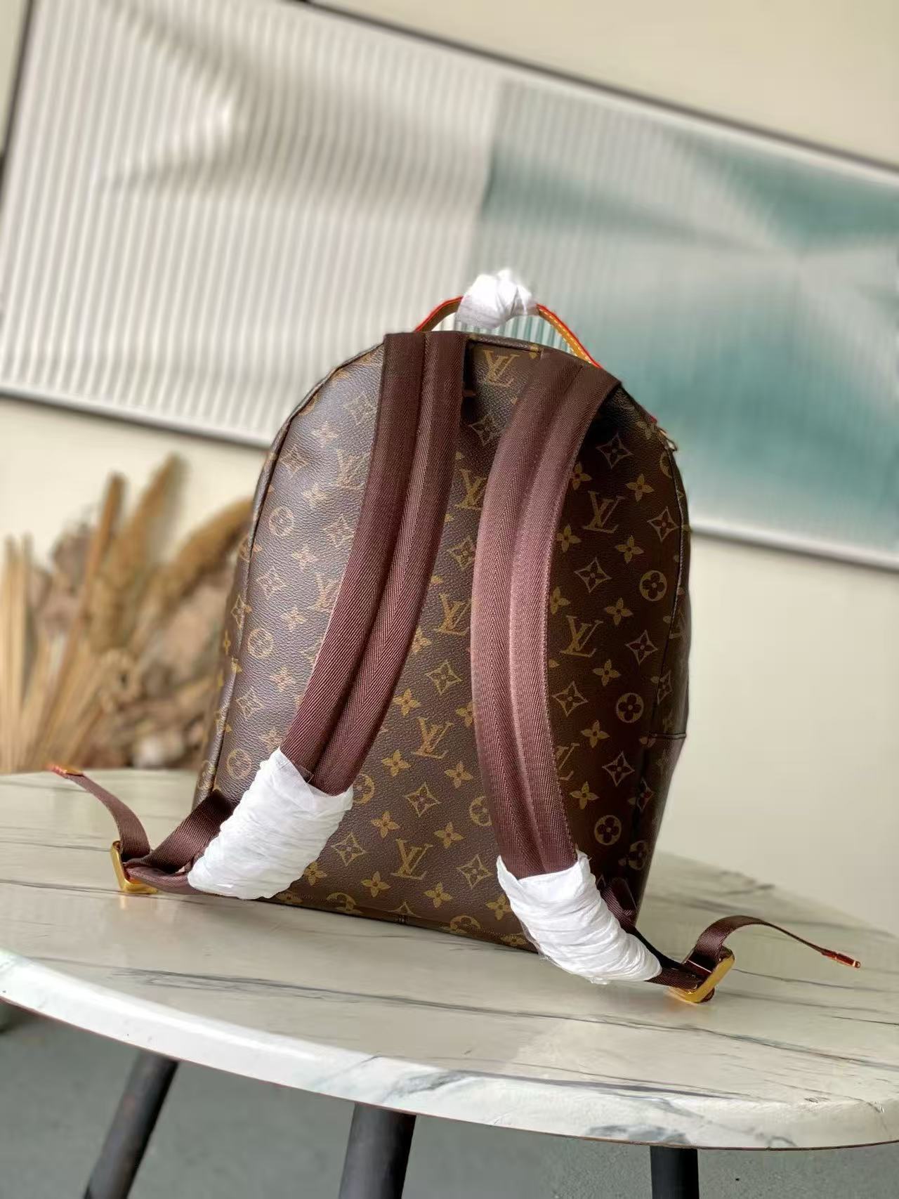 Louis Vuitton 2026 Discovery Cargo Backpack Brown Monogram Canvas Cowhide