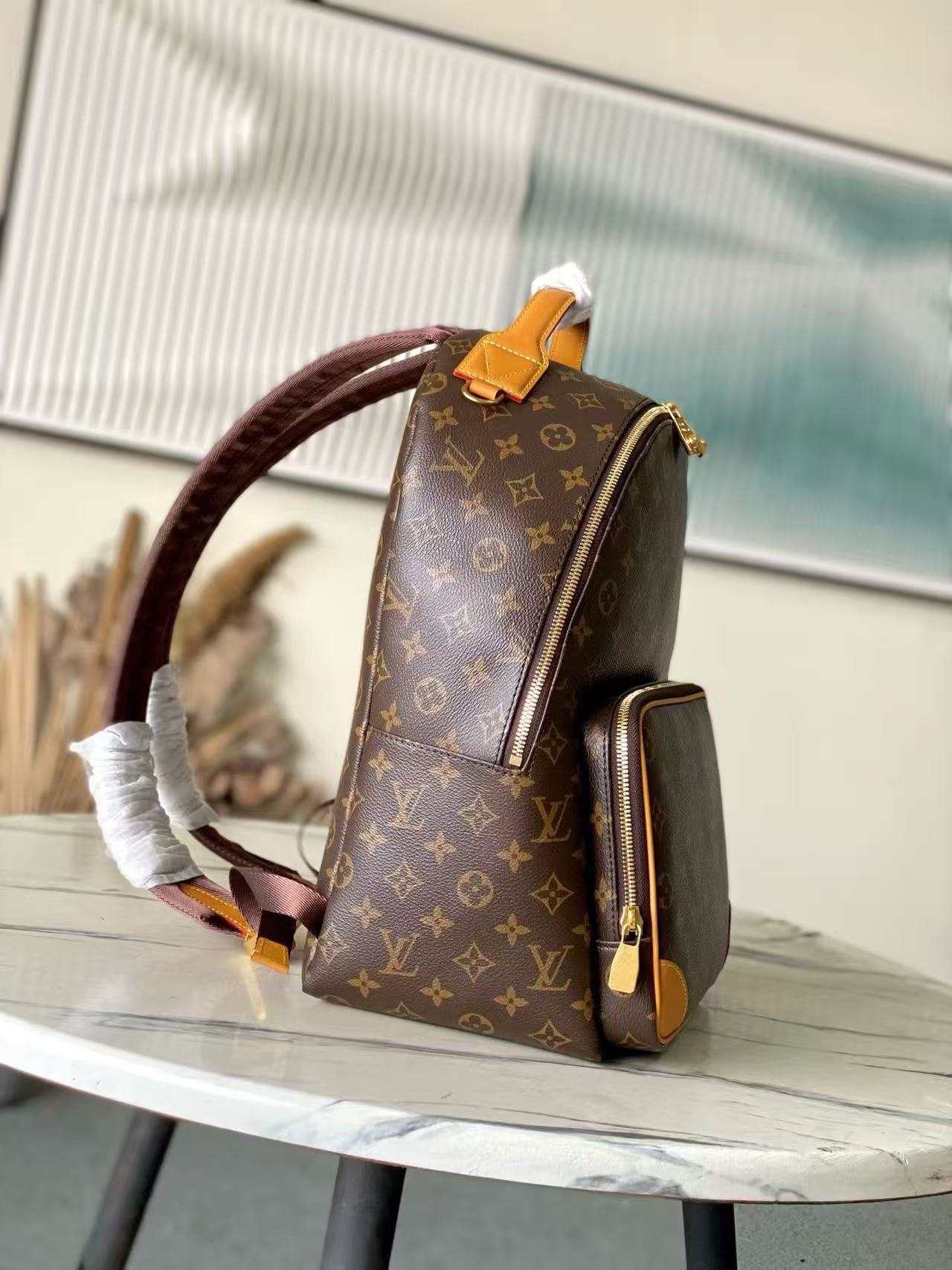 Louis Vuitton 2026 Discovery Cargo Backpack Brown Monogram Canvas Cowhide