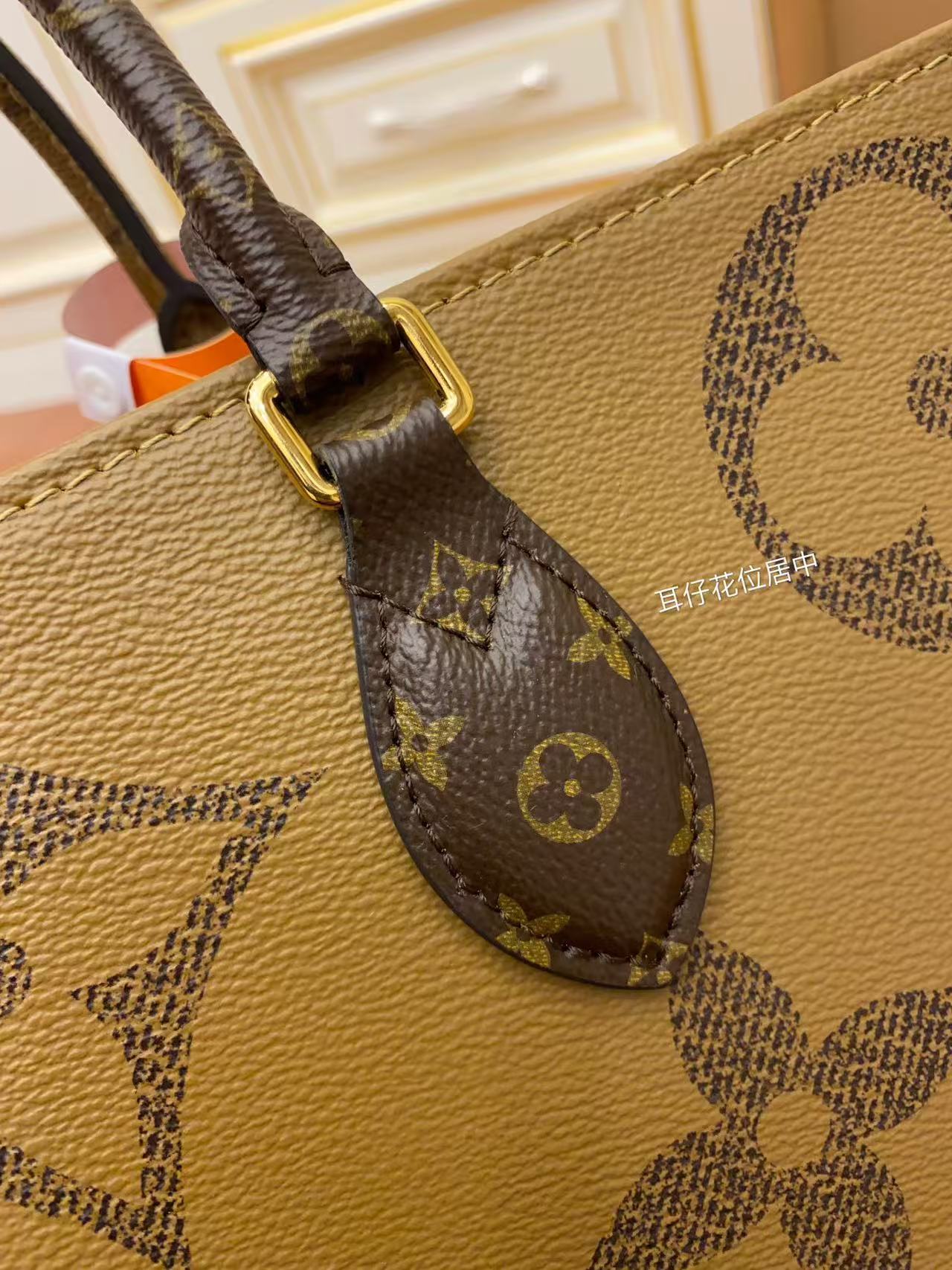 Louis Vuitton 2026 OnTheGo GM Bag 41cm Brown Beige Monogram Canvas Leather