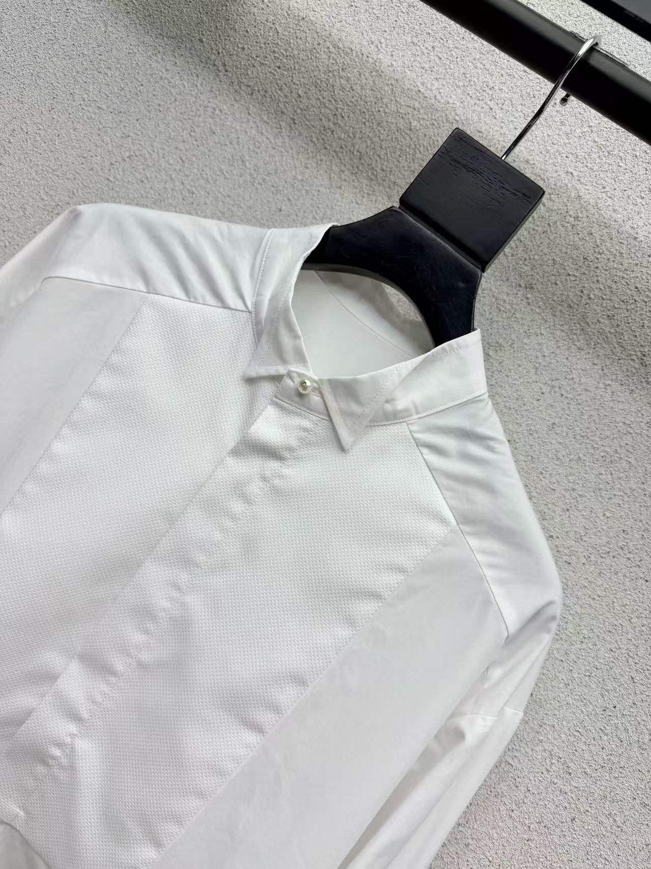 Chanel 2026 Shirt White Cotton 323992